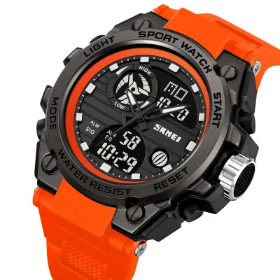 Спортивний чоловічий годинник Skmei 2360BKOG Black-Orange