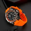 Спортивные мужские часы Skmei 2360BKOG Black-Orange фото 6