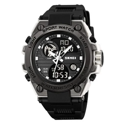 Спортивний чоловічий годинник Skmei 2360WTBK White-Black