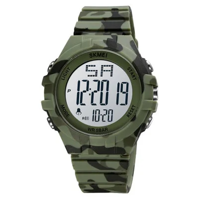 Чоловічий годинник Skmei 1715CMGN camo green