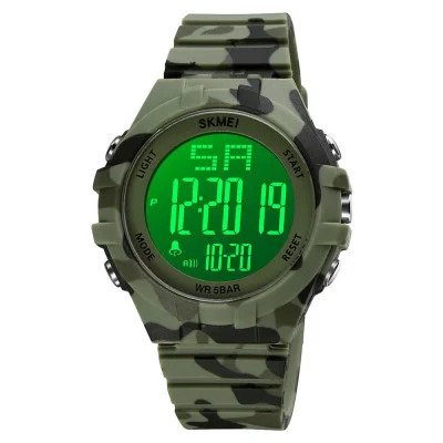 Чоловічий годинник Skmei 1715CMGN camo green