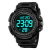 Спортивний чоловічий годинник Skmei 2422BK Black фото 3