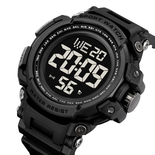 Спортивний чоловічий годинник Skmei 2422BK Black фото 4