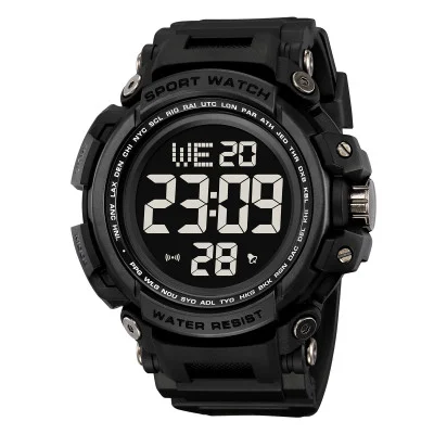 Спортивний чоловічий годинник Skmei 2422BK Black
