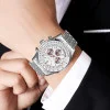 Класичний чоловічий годинник Skmei 9348SI Silver фото 4
