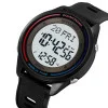 Спортивний чоловічий годинник Skmei 2348BKWT Black-White фото 4