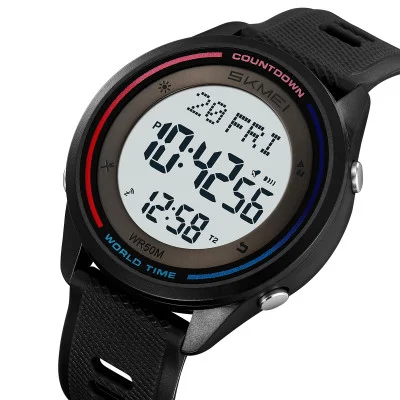 Спортивний чоловічий годинник Skmei 2348BKWT Black-White