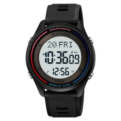 Спортивний чоловічий годинник Skmei 2348BKWT Black-White