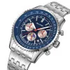 Класичний жіночий годинник Skmei 9348BU Blue фото 3