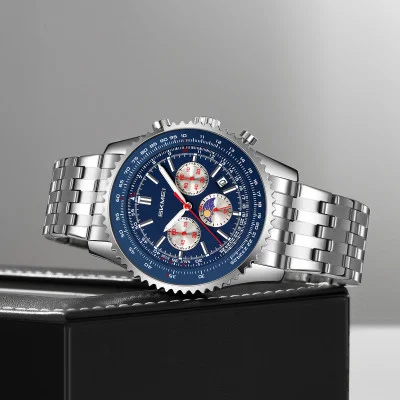 Классические женские часы Skmei 9348BU Blue