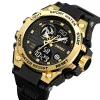 Спортивний чоловічий годинник Skmei 2360BKGD Black-Gold фото 4