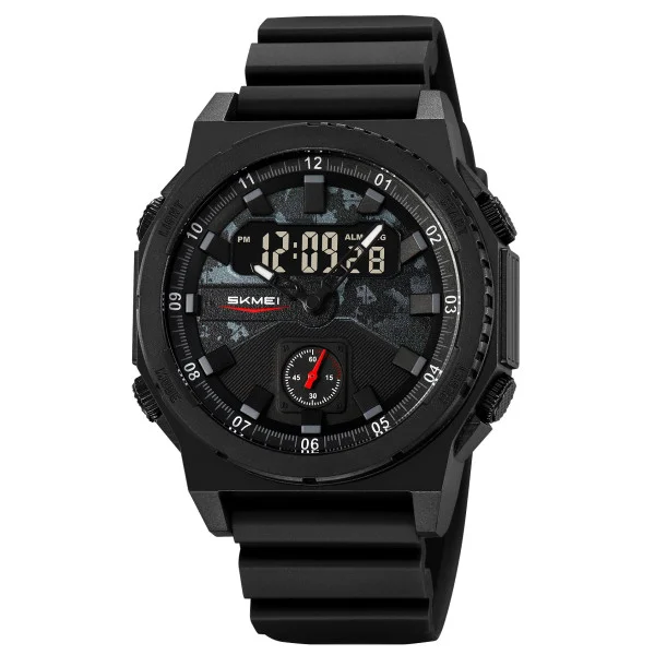 Спортивний чоловічий годинник Skmei 2355BK Black фото 1