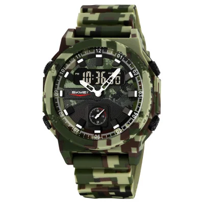 Спортивные мужские часы Skmei 2355CMGN Camo Green
