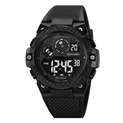 Спортивний чоловічий годинник Skmei 2337BKBK Black-Black