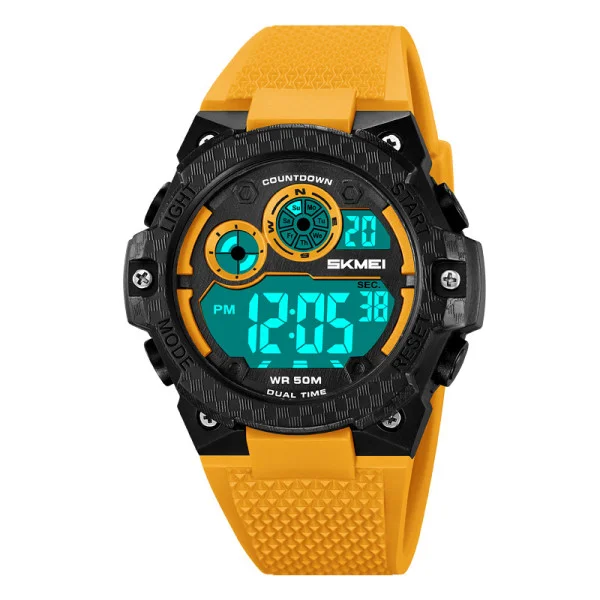 Спортивний чоловічий годинник Skmei 2337YL Yellow фото 3