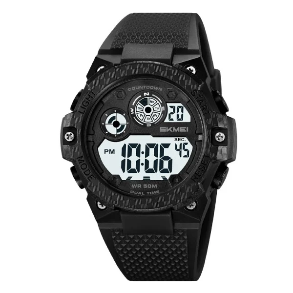 Спортивний чоловічий годинник Skmei 2337BKWT Black-White фото 1