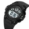 Спортивний чоловічий годинник Skmei 2337BKWT Black-White фото 4