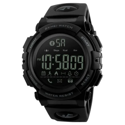 Чоловічий годинник Skmei 1303BK black Smart Watch