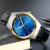 Класичний чоловічий годинник Skmei 2058BU Blue фото 5