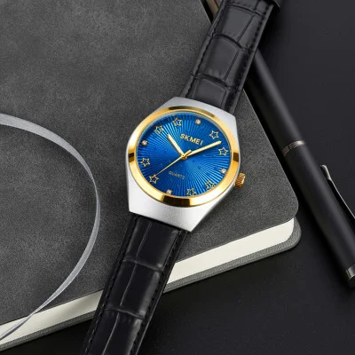 Класичний чоловічий годинник Skmei 2058BU Blue