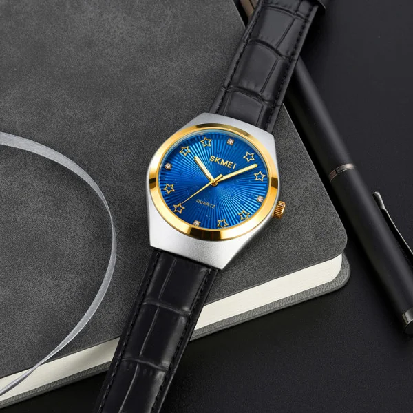 Класичний чоловічий годинник Skmei 2058BU Blue фото 6