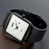 Наручные часы Skmei 1961BKSI Black-Silver нержавеющая сталь, кожаный ремешок фото 5