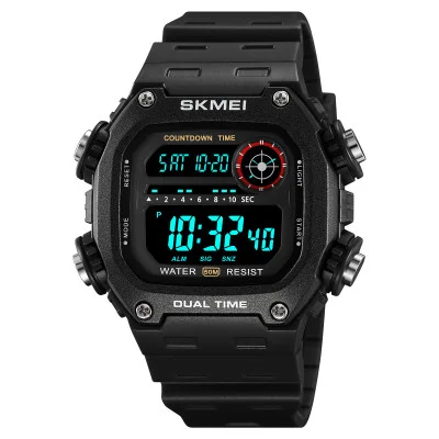 Спортивний чоловічий годинник Skmei 2126BKBK Black-Black