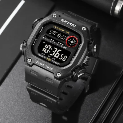 Спортивний чоловічий годинник Skmei 2126BKBK Black-Black