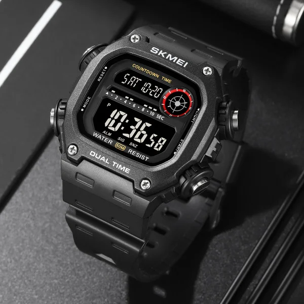 Спортивний чоловічий годинник Skmei 2126BKBK Black-Black фото 4