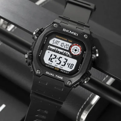 Спортивний чоловічий годинник Skmei 2126BKBK Black-Black