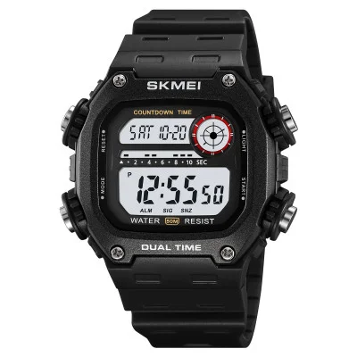 Спортивные мужские часы Skmei 2126BKWT Black-White