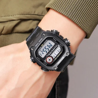 Спортивные мужские часы Skmei 2126BKWT Black-White