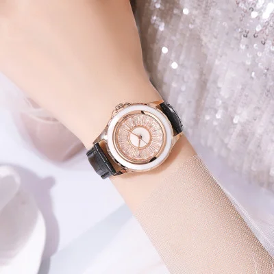 Класичний жіночий годинник Skmei 2172RGBK Rose Gold-Black