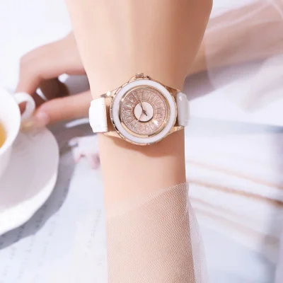 Класичний жіночий годинник Skmei 2172RGWT Rose Gold-White