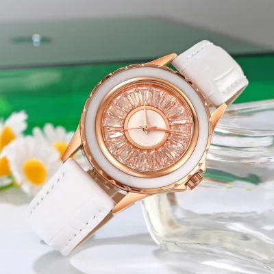 Класичний жіночий годинник Skmei 2172RGWT Rose Gold-White