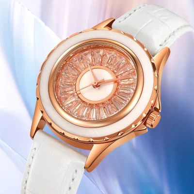 Класичний жіночий годинник Skmei 2172RGWT Rose Gold-White