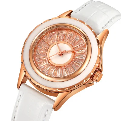 Класичний жіночий годинник Skmei 2172RGWT Rose Gold-White