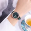 Класичний жіночий годинник Skmei 2169RGGN Rose Gold-Green фото 4