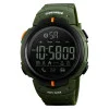 Чоловічий годинник Skmei 1301AG army green Smart Watch фото 2