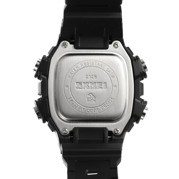 Спортивные мужские часы Skmei 2126SIBK Silver-Black фото 8
