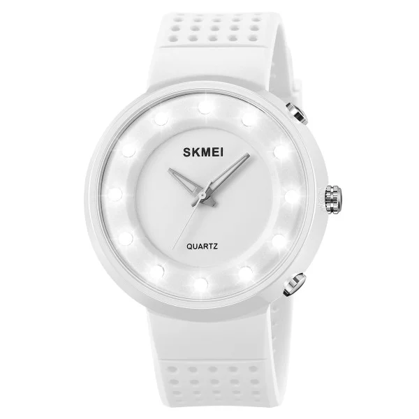 Спортивний чоловічий годинник Skmei 2132WT White фото 3