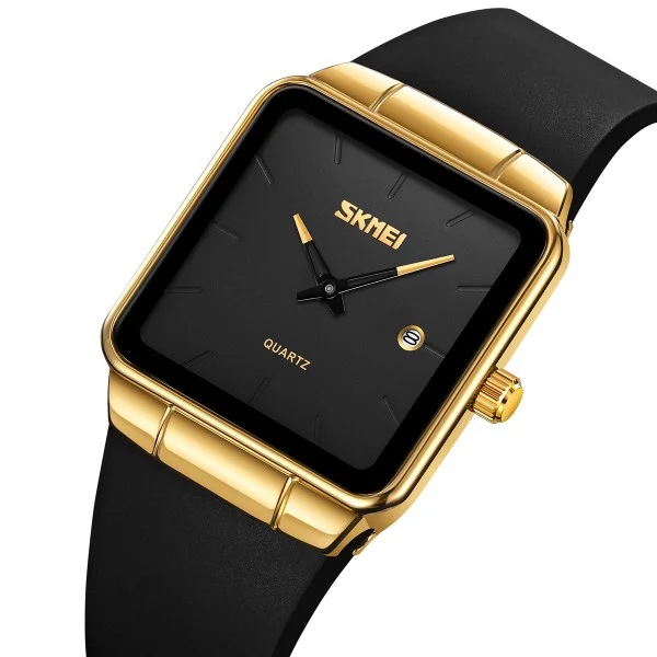 Классические женские часы Skmei 2173GDBK Gold-Black фото 3