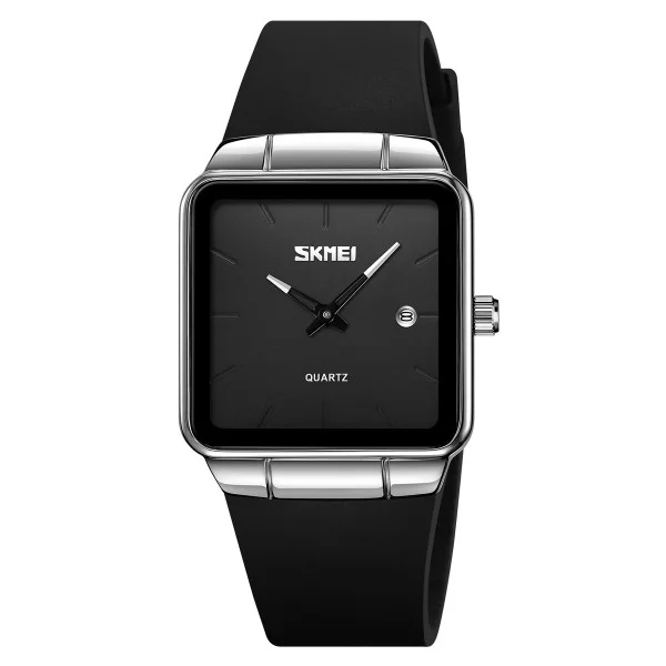 Классические женские часы Skmei 2173SIBK Silver-Black фото 1