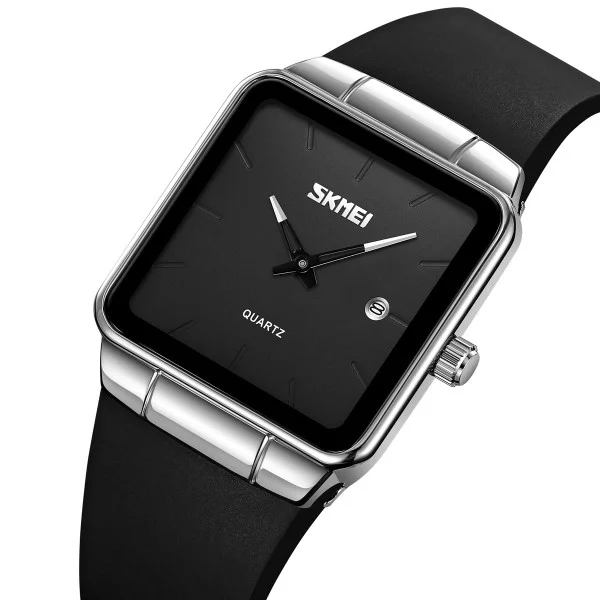 Классические женские часы Skmei 2173SIBK Silver-Black фото 3