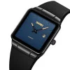 Класичний жіночий годинник Skmei 2173BKBU Black-Blue фото 3