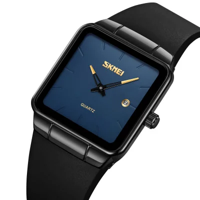 Класичний жіночий годинник Skmei 2173BKBU Black-Blue
