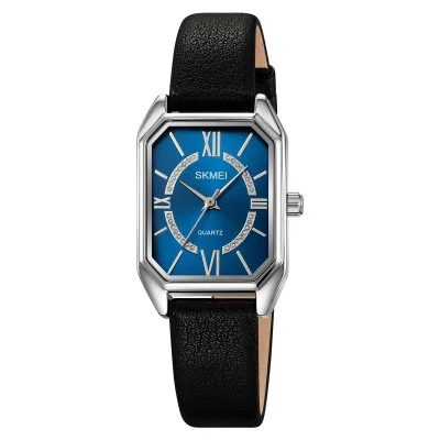 Женские классические часы Skmei 2238SIBU Silver-Blue