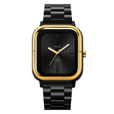 Класичний чоловічий годинник Skmei 2275GD Gold