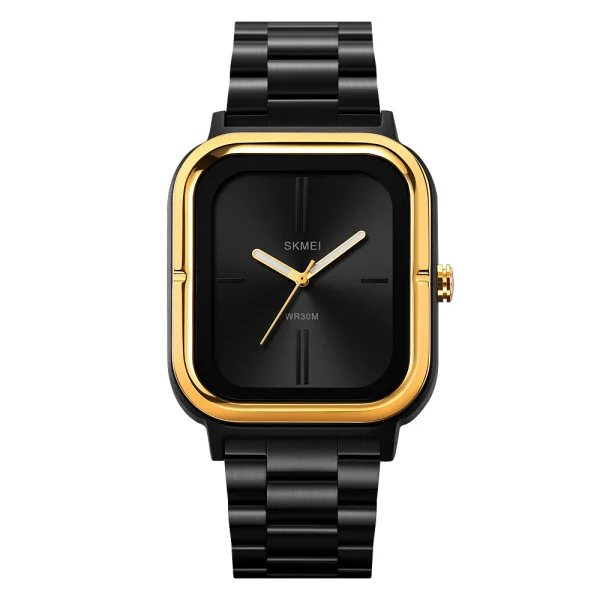 Класичний чоловічий годинник Skmei 2275GD Gold фото 1