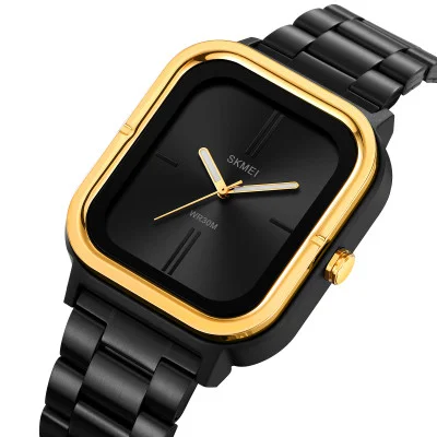 Класичний чоловічий годинник Skmei 2275GD Gold